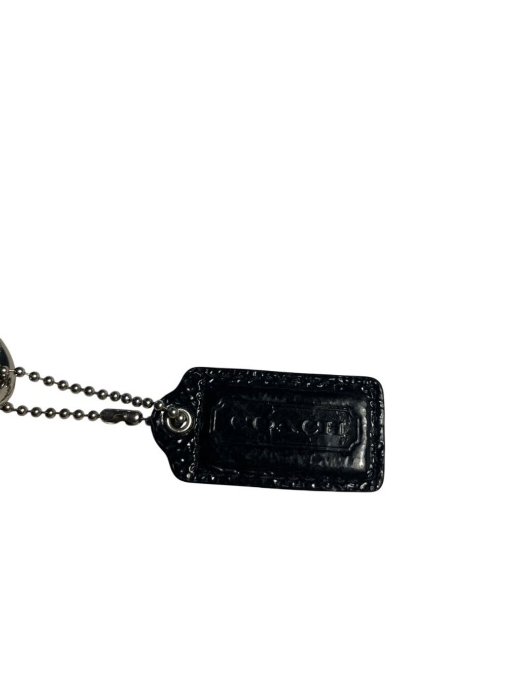 Coach Poppy Black & Gray Signature Jacquard Crossbody Bag Silver Appliqué Accent - Picture 13 of 16